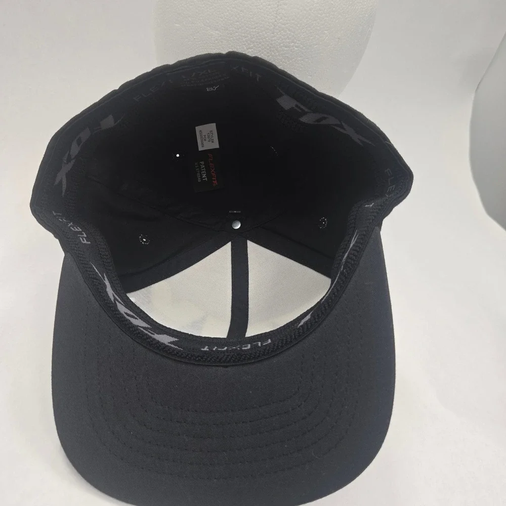 Fox Racing Flexfit Hat Mens L/XL Black Grey Neon Green Motocross Cap‎ 13979